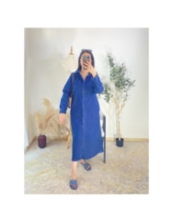 robe bleu - bohème chic | AK Fashion Shop