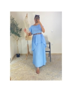 Robe Bleu clair - Chic décontracté | AK Fashion Shop