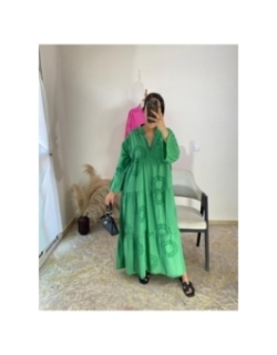 robe vert - chic décontracté | AK Fashion Shop