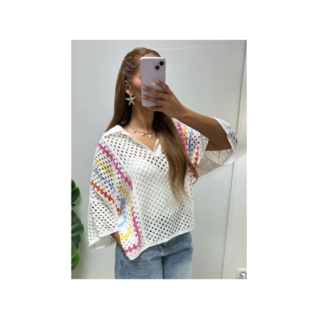 top blanc - casual | AK Fashion Shop