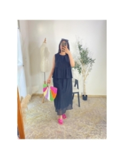 Robe Noir - Casual chic | AK Fashion Shop