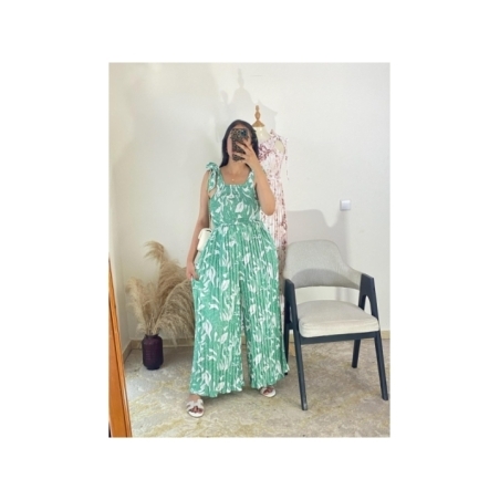 combinaison vert - décontracté chic | AK Fashion Shop