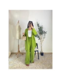 Ensemble Vert citron - Casual chic et décontracté