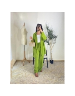 Ensemble coordonné Vert lime - Casual, décontracté, estival