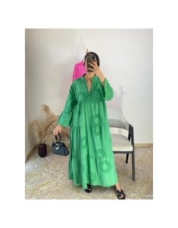 robe vert - décontracté | AK Fashion Shop