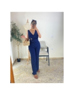 combinaison bleu marine - chic | AK Fashion Shop