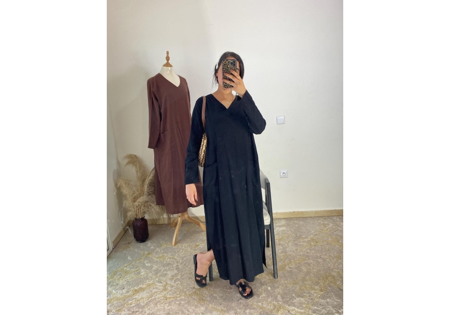 robe noir - casual | AK Fashion Shop