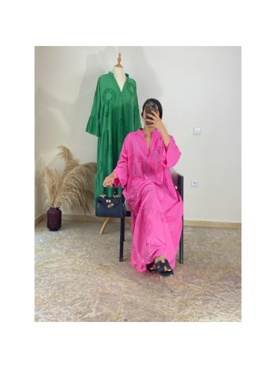 robe fuchsia - bohème, décontracté chic | AK Fashion Shop