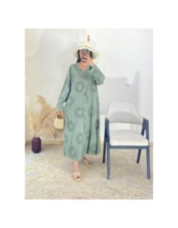 Robe Vert menthe - Décontracté chic | AK Fashion Shop