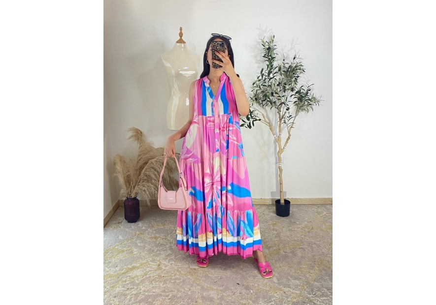 robe rose - casual | AK Fashion Shop