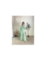 ensemble pantalon et top vert menthe - casual chic