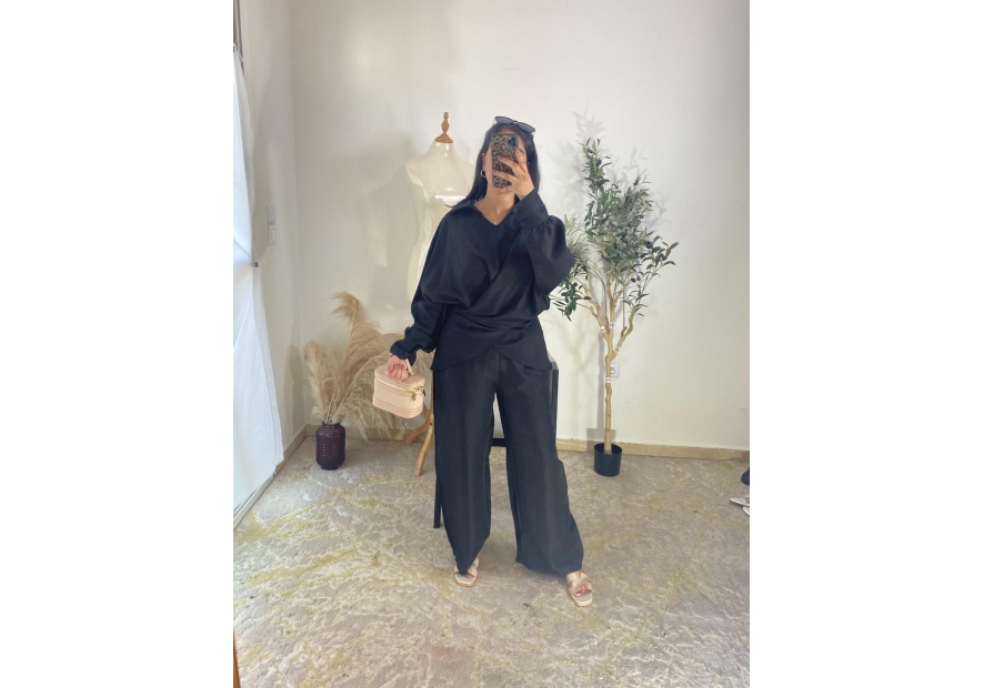 ensemble noir - élégant et décontracté | AK Fashion Shop