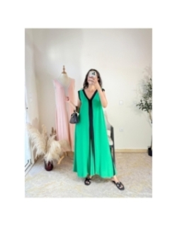 robe vert - décontracté | AK Fashion Shop