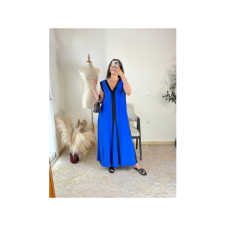 robe bleu - décontracté chic | AK Fashion Shop