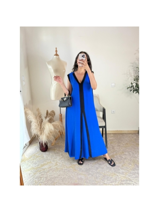 robe bleu - décontracté chic | AK Fashion Shop