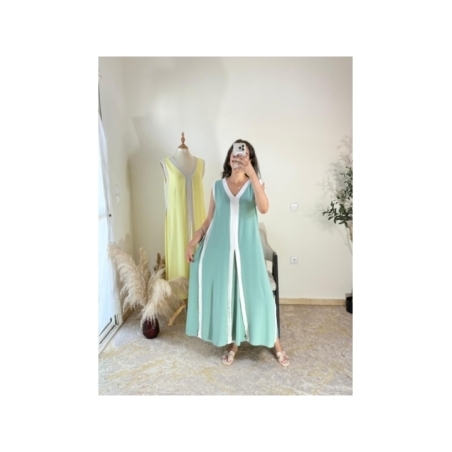 robe vert menthe - décontracté | AK Fashion Shop