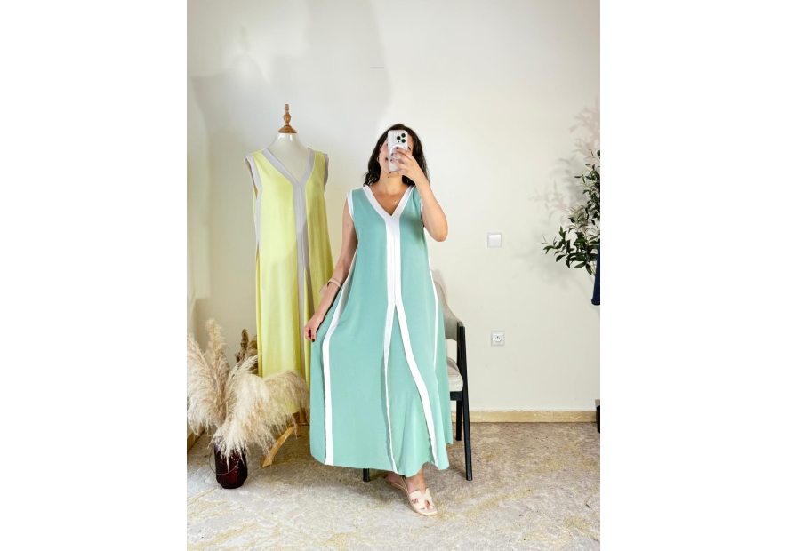 robe menthe - décontracté | AK Fashion Shop