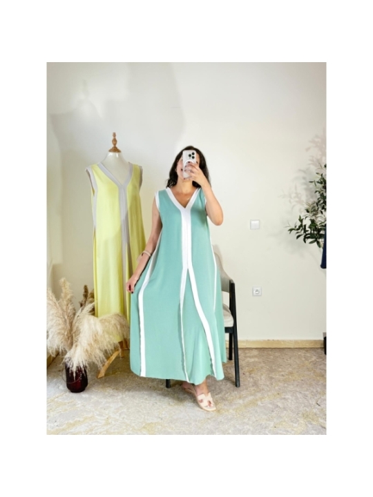 robe menthe - décontracté | AK Fashion Shop