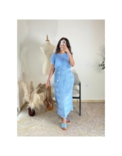 robe bleu clair - décontracté chic | AK Fashion Shop