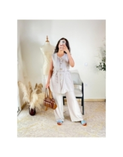 Ensemble grège - casual chic | AK Fashion Shop