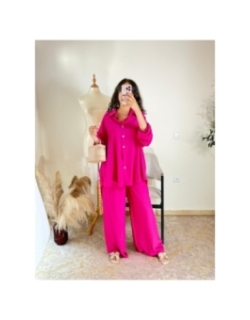 ensemble fuchsia - décontracté chic | AK Fashion Shop