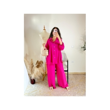 ensemble fuchsia - décontracté chic | AK Fashion Shop