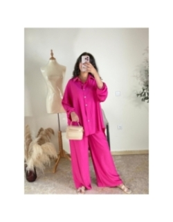 ensemble fuchsia - décontracté chic | AK Fashion Shop