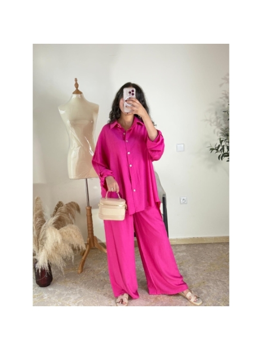 ensemble fuchsia - décontracté chic | AK Fashion Shop