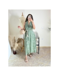 robe vert d'eau - décontracté, estival, bohème | AK Fashion Shop