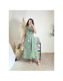 Robe vert clair - bohème, décontracté, estival | AK Fashion Shop