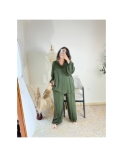 Ensemble Vert kaki - Casual chic | AK Fashion Shop