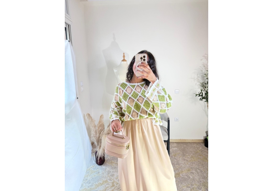 pull vert - casual | AK Fashion Shop