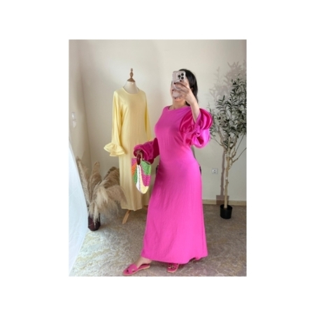 robe fuchsia - chic, élégant, décontracté | AK Fashion Shop