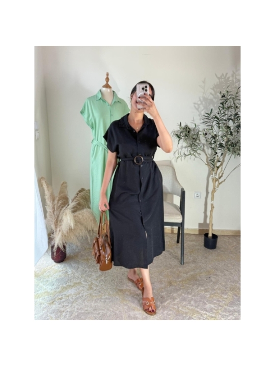 robe noir - casual chic | AK Fashion Shop