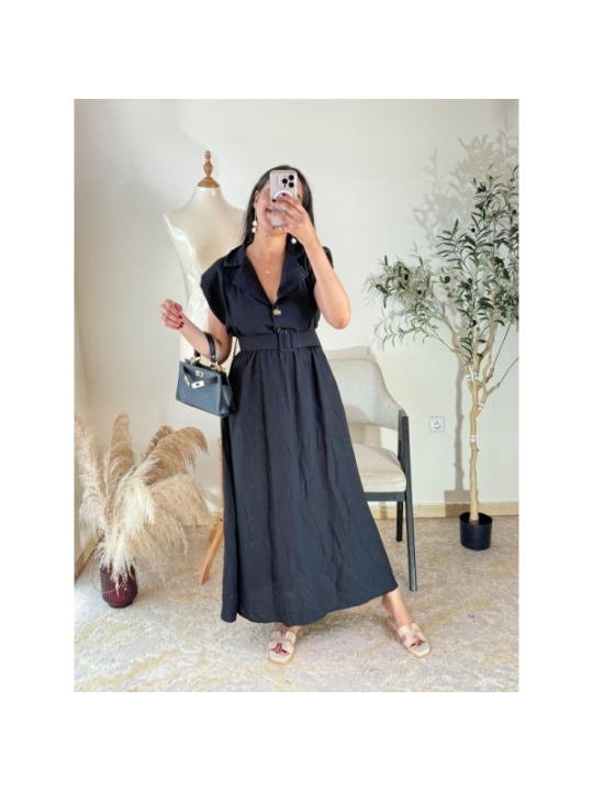 robe noir - casual chic | AK Fashion Shop