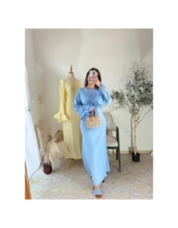 robe bleu clair - décontracté chic | AK Fashion Shop