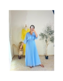 robe bleu clair - décontracté chic | AK Fashion Shop