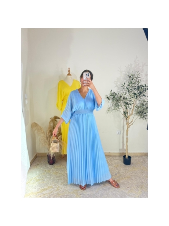 robe bleu clair - décontracté chic | AK Fashion Shop