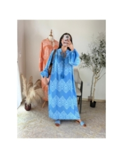 robe bleu ciel - bohème-chic décontracté | AK Fashion Shop