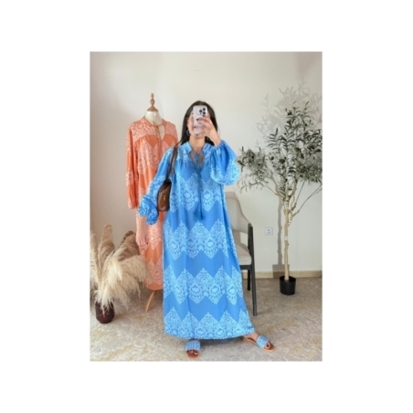 robe bleu - bohème, décontracté | AK Fashion Shop