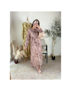 robe rose poudré - décontracté chic | AK Fashion Shop