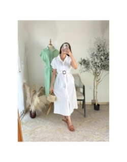 robe blanc - décontracté chic | AK Fashion Shop