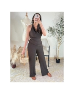 Ensemble Marron foncé - Décontracté chic | AK Fashion Shop