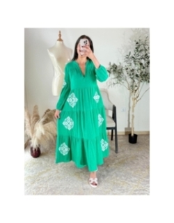 robe vert - bohème | AK Fashion Shop