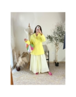 Veste Jaune - Chic décontracté | AK Fashion Shop