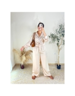 ensemble beige clair - chic décontracté | AK Fashion Shop